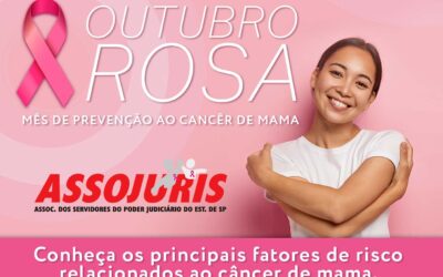 Outubro Rosa – Conheça os principais fatores de risco relacionados ao câncer de mama.
