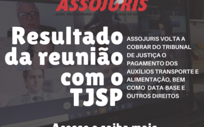 ASSOJURIS insiste no pagamento dos auxílios perante Tribunal de Justiça