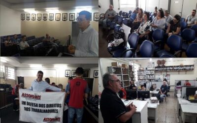 ASSOJURIS discute pauta reivindicatória e PEC com servidores do litoral