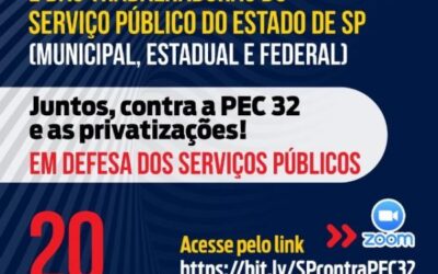Encontro dos Trabalhadores e das Trabalhadoras do Serviço Público do Estado de SP
