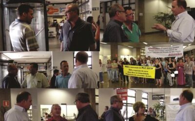 Servidores se mobilizam em atos por todo o Estado Paulista