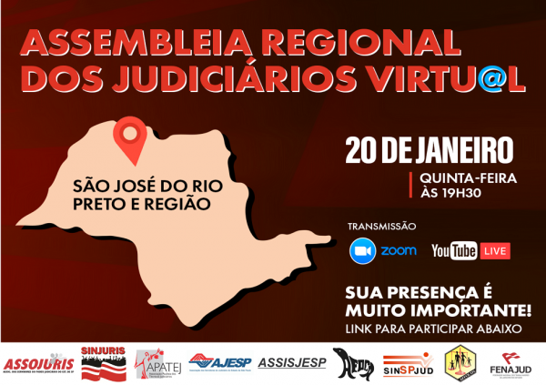 Assembleia Regional virtual – São José do Rio Preto e região