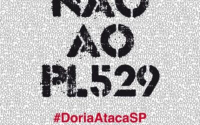 URGENTE! Sessão extraordinária da ALESP – NÃO AO PL 529