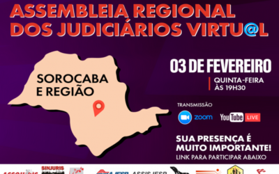 Assembleia Regional virtual – Sorocaba e região