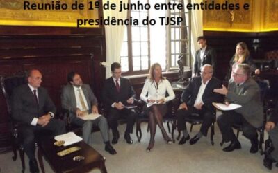 Presidência do TJSP se reunirá com entidades