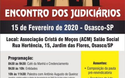 Encontro dos Judiciários 2020