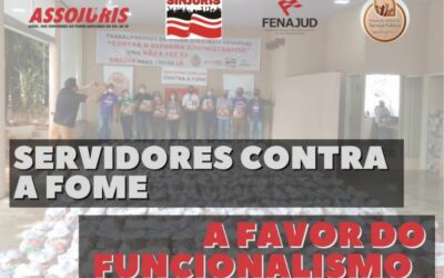 Servidores contra a fome e a favor do funcionalismo
