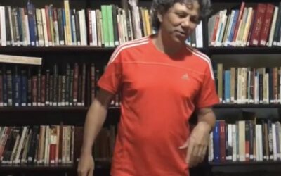 Inocêncio na Ginástica Laboral