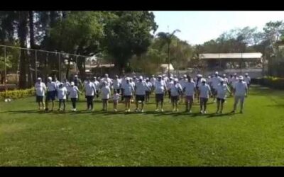 Reprise aula de atividade aeróbica com o Professor André