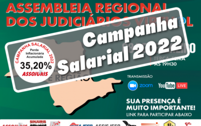 Servidores discutem pauta e ações para Campanha Salarial 2022