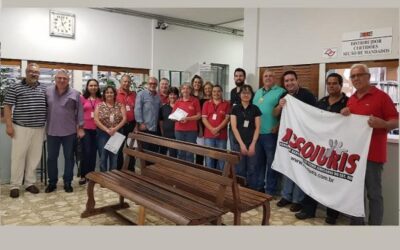 Servidores de Altinópolis recebem dirigentes da ASSOJURIS