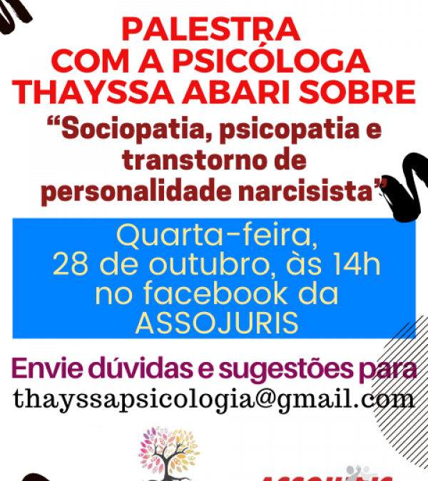 Live da psicóloga Thayssa Abari