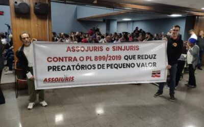 Setor Público questiona constitucionalidade e moralidade do PL 899 em trâmite na ALESP