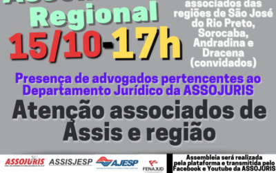 Assembleia regional de associados – Assis