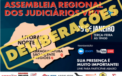 Litorais Norte e Sul deliberam por pauta reivindicatória