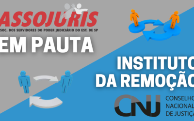 ASSOJURIS defende a abertura do processo do Instituto da Remoção junto ao CNJ