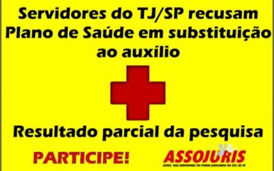 Servidores do TJ/SP recusam Plano de Saúde em substituição ao auxílio