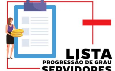 Ação de progressão de grau contempla novos servidores