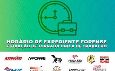 Pesquisa – Horário de expediente forense e fixação de jornada única de trabalho