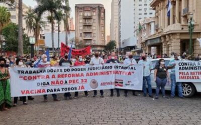 Servidores unidos contra a Reforma Administrativa
