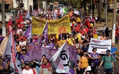 Greve Geral: ASSOJURIS e SINJURIS participam ativamente do movimento CONTRA A REFORMA DA PREVIDÊNCIA