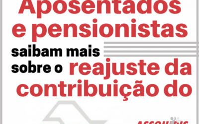 Saiba mais sobre o reajuste da contribuição de aposentados e pensionistas