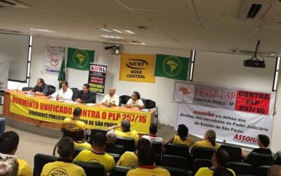 ASSOJURIS participa de ato contra o PLP 257/2016