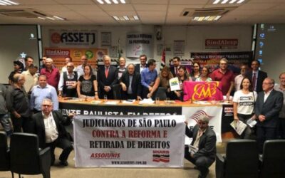 ASSOJURIS presente no lançamento da Frente Parlamentar em defesa das aposentadorias