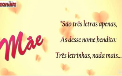 Feliz dia das mães!