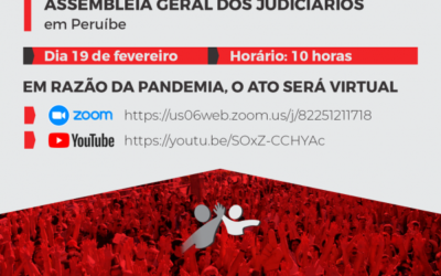 ASSEMBLEIA GERAL DOS JUDICIÁRIOS EM PERUÍBE
