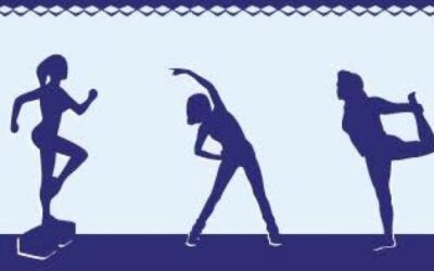 Reprise da aula de alongamento e aeróbica desta segunda-feira, 18 de maio