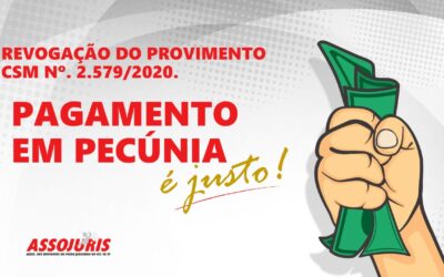 ASSOJURIS REQUER A RETOMADA DO PLANTÃO JUDICIAL EM PECÚNIA 