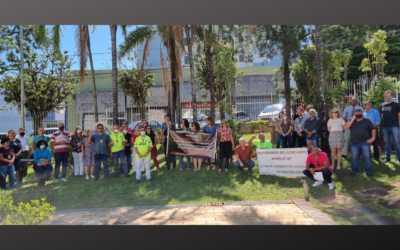 Campanha salarial 2022: Diretores da ASSOJURIS mobilizam servidores da comarca de Marília – 05 de abril de 2022
