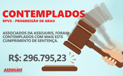 Progressão de grau garante pagamento a associados