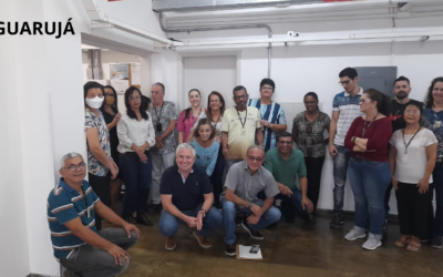 Servidores da comarca de Guarujá engajados na Campanha Salarial e encaminhamentos na defesa de direitos