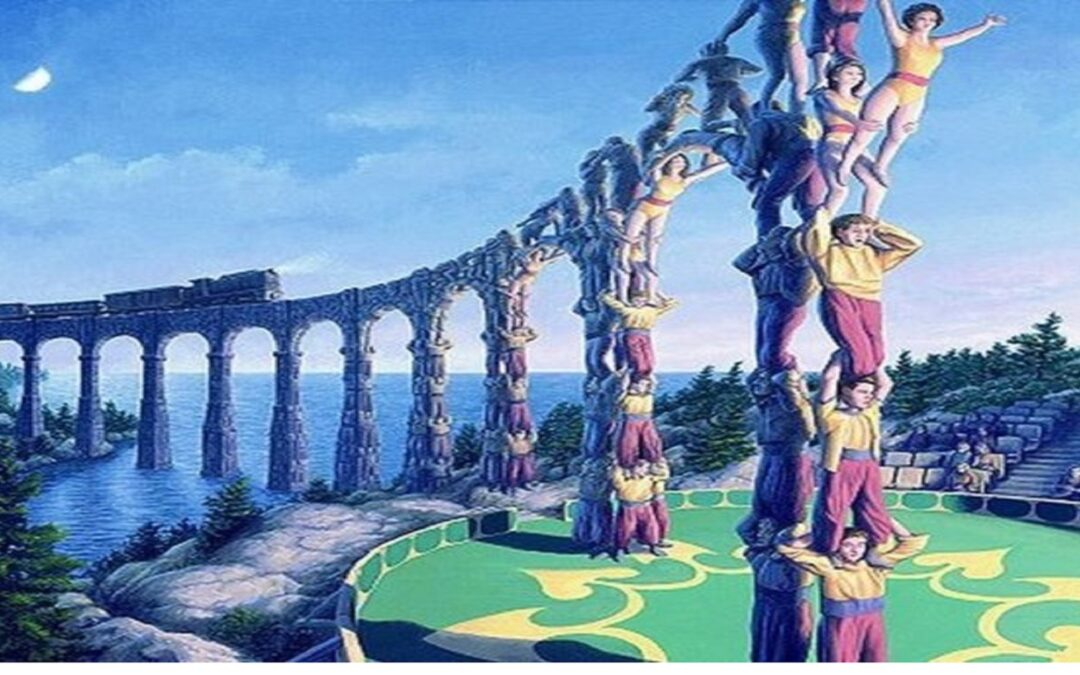 ILUSÃO DE ÓTICA EM PINTURAS