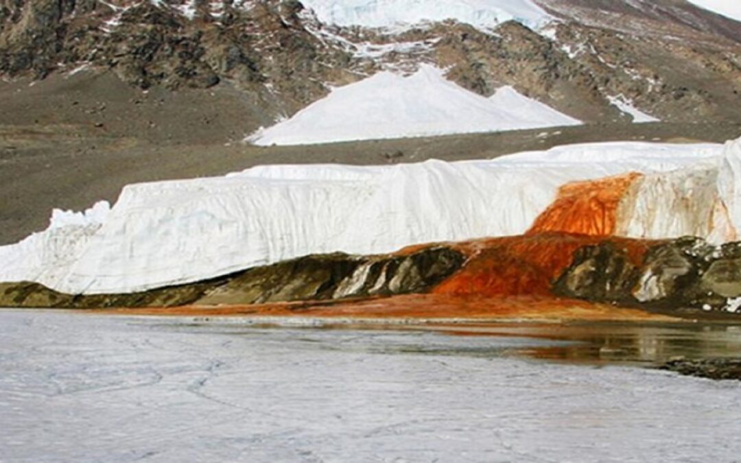 Cachoeiras de Sangue, Antártida
