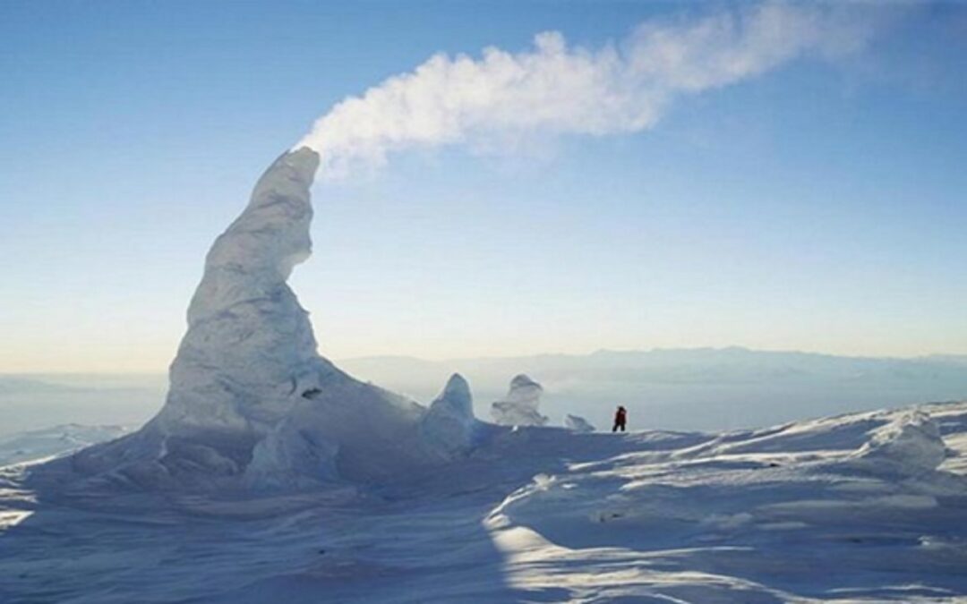Chaminé de Neve, áreas do Ártico