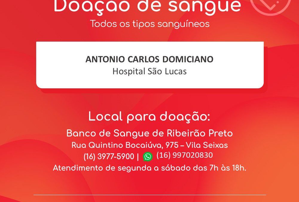 Campanha de doação