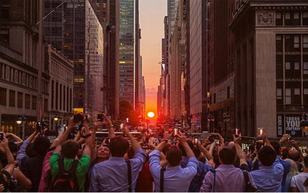 Manhattanhenge, ou Solstício de Manhattan