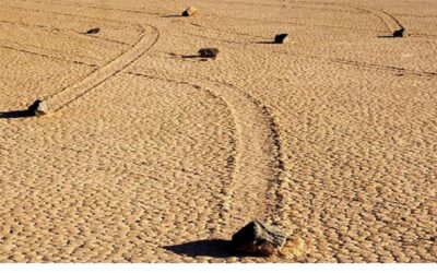 Rochas deslizantes, Vale da Morte, Califórnia