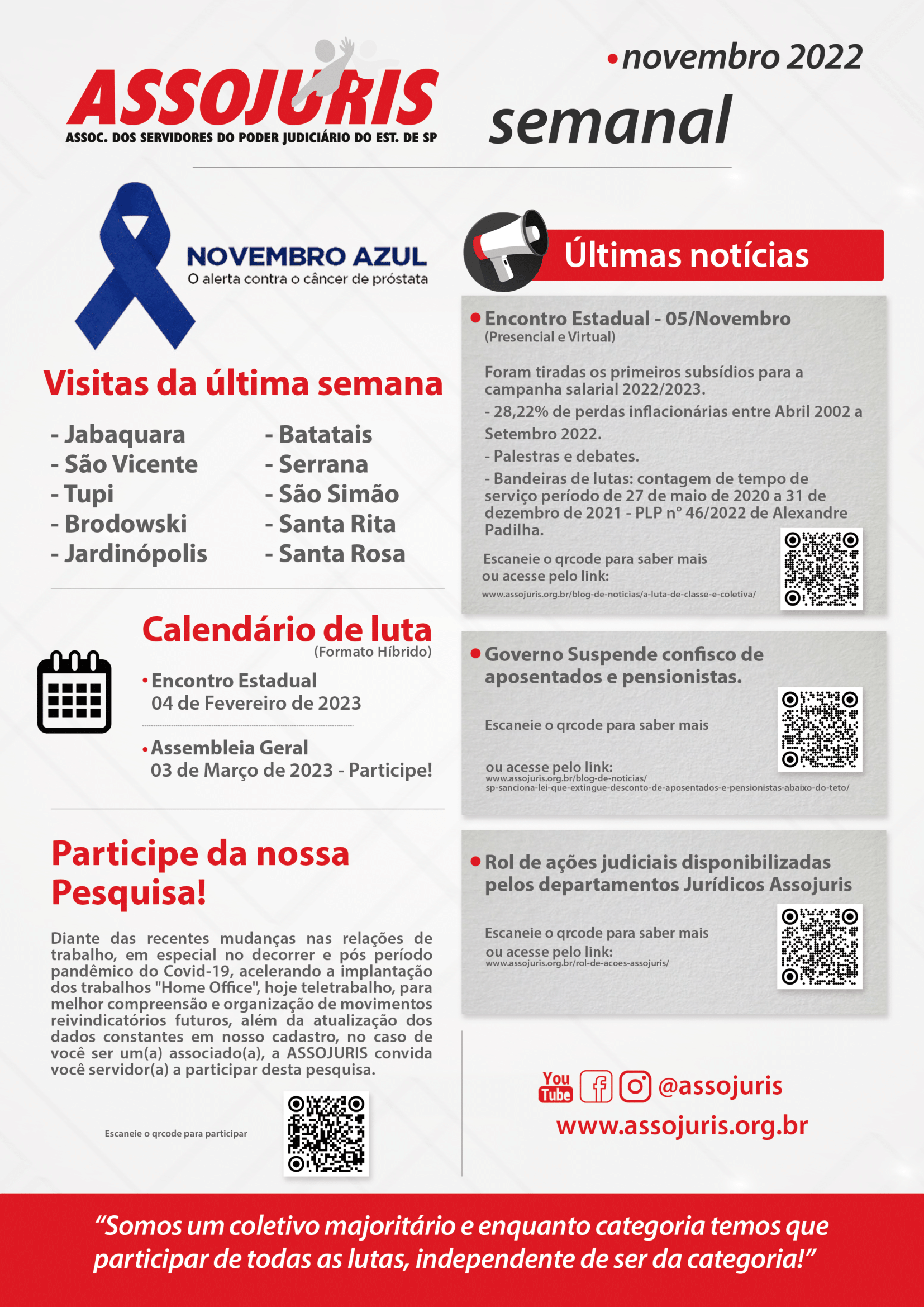 Confira nossas notícias da semana!