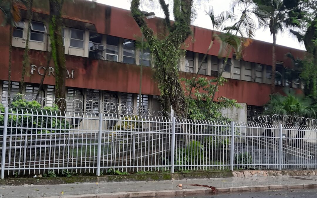 Servidores do fórum de Cubatão são visitados pela ASSOJURIS