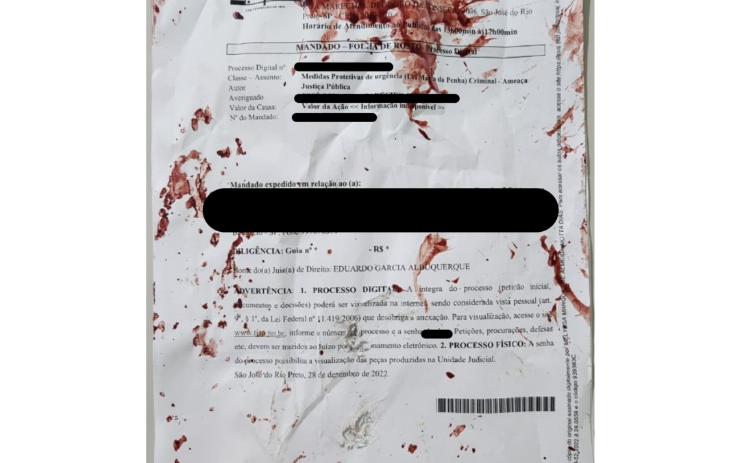 AGRESSÃO À OFICIALA DE JUSTIÇA: NOSSO REPÚDIO!