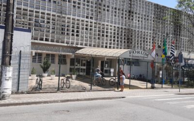 Servidores do fórum de São Vicente, são visitados pela ASSOJURIS