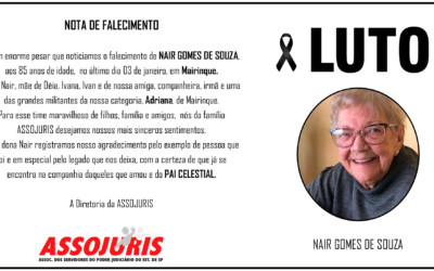 NOTA DE FALECIMENTO !