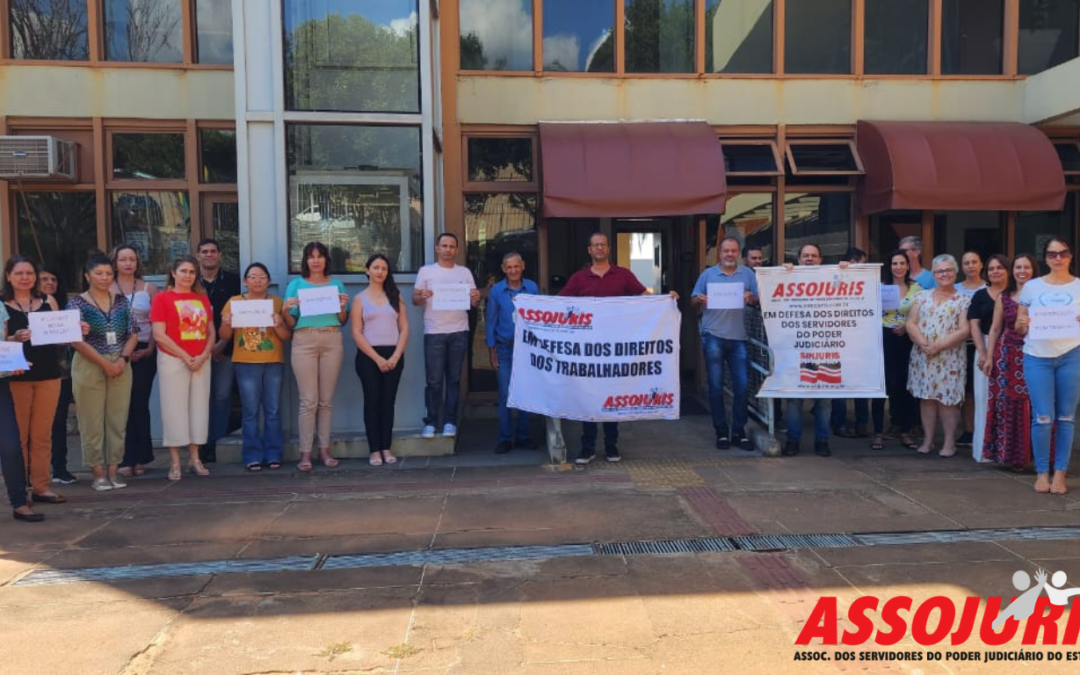 DRACENA – SERVIDORES INDIGNADOS COM O DESCASO DO TJSP