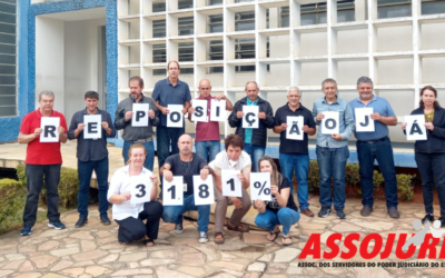 São Bento do Sapucaí – descaso do TJSP – funcionários dos fóruns realizam ato em protesto