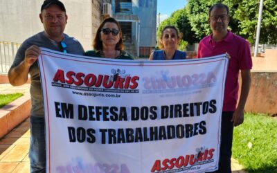 SERVIDORES DE PRESIDENTE EPITÁCIO REALIZAM ATO EM REPÚDIO AO DESCASO DA PRESIDÊNCIA DO TJSP