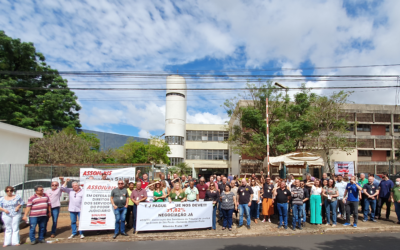 DELIBERAÇÃO DE ASSEMBLEIA GERAL DOS JUDICIÁRIOS CUMPRIDA COM SUCESSO EM RIBEIRÃO PRETO